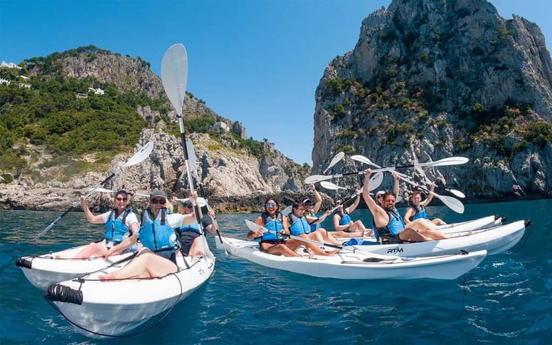 Capri: Caves and Beaches Kayaking Tour with GoPro Photos - What you’re really paying for: value at about $47