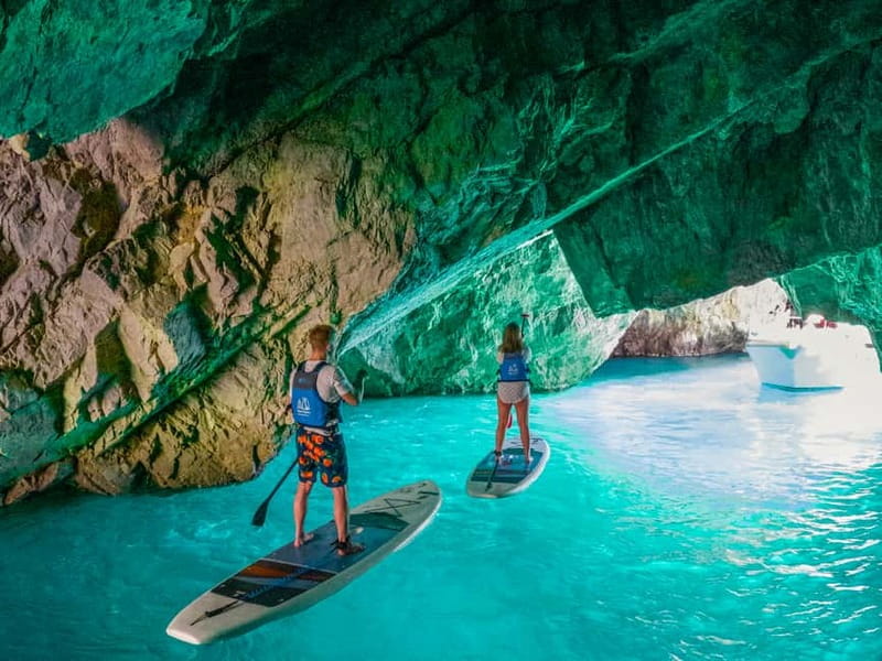 Capri: Caves and Beaches Paddle Board Tour. Photos included - Why Capri Caves Look Different From a Paddleboard