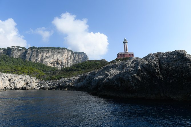 Capri Coast to Coast: Boat Tour with Optional Blue Grotto - Swimming time near the Faraglioni: fun, but manage expectations