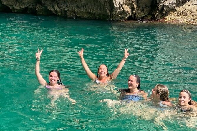 Capri Complete Package-Small Group Boat Tour and Transports - White Grotta, Coral Cave, and the sea-cave route