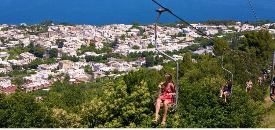 Capri: DIY Day Trip with Blue Grotto, Funicular & Lunch - The funicular down to Marina Grande and your ferry timing