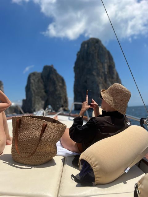 Capri: exclusive boat tour - Marina Piccola plus Grotta Verde: built for stops where you want to linger