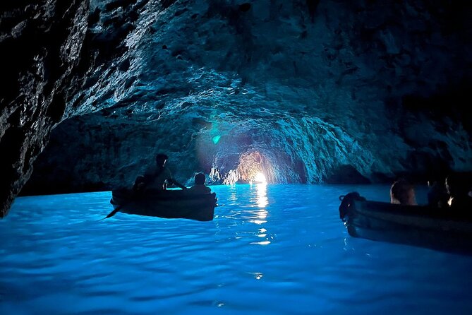 Capri First to Blue Grotto Semi Private Boat Tour from Sorrento - What’s onboard matters: Prosecco, beer, and the snack plan