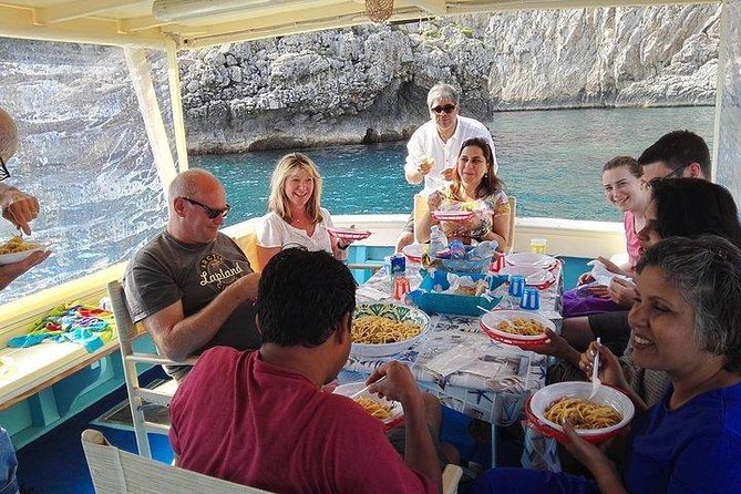 Capri Fishing Excursion with Snorkeling and Lunch from Sorrento - From Piazza SantAntonino to Capri waters: the rhythm of the day