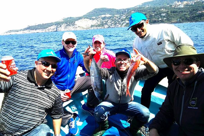 Capri Fishing Excursion with Snorkeling and Lunch from Sorrento - Snorkel and swim stops around Capri: where the water does the talking