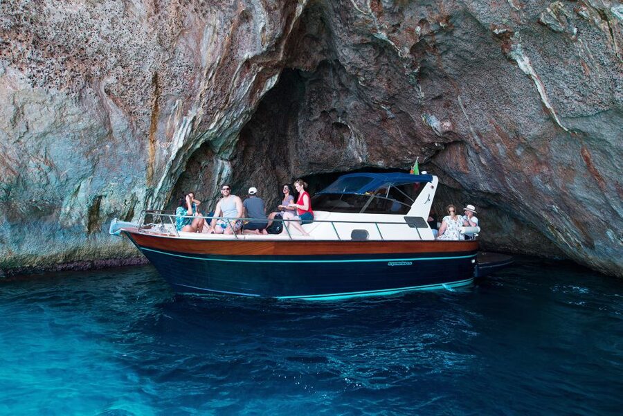 Capri: Full-Day Small Group Boat Tour - Swimming in Clear Tyrrhenian Water, Plus One Safety Note for Getting Back Aboard
