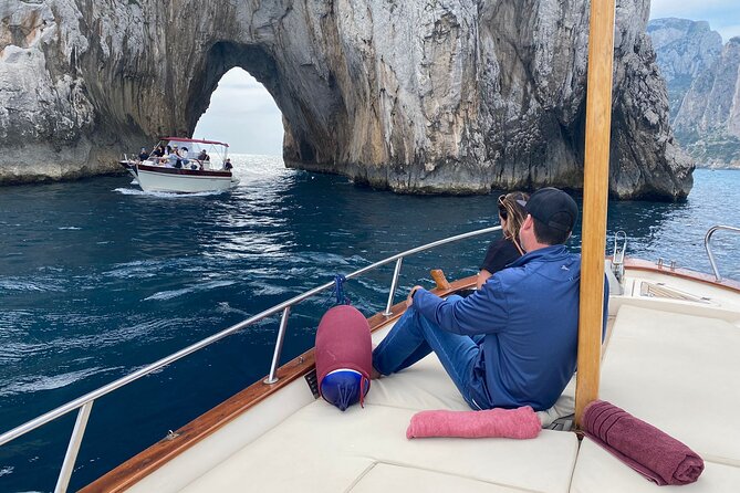Capri Half Day Private Boat Tour from Capri (4 hours)+Blue Grotto - Swimming and snorkel time: towels, masks, and safety vests