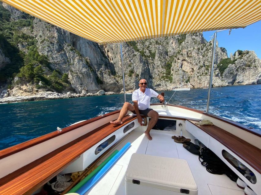 Capri: Island and Grottos Boat Cruise with Snacks and Drinks - Small-group comfort and what 2 hours really gives you