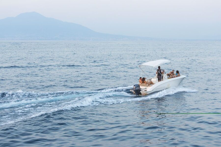 Capri Island & Blue Cave Private Boat Tour from Sorrento - Capri Port Landing and 4 Hours on the Island: Walking the Piazzetta Without Stress
