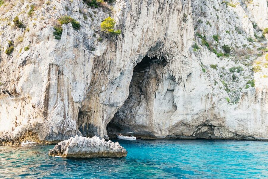 Capri: Island Boat Trip with Grottos - A Fast, Gorgeous Way to Read Capri From the Water