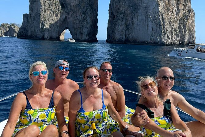 Capri Island shared boat tour - White Grotta: pure white rock, Roman clues, and why the timing matters