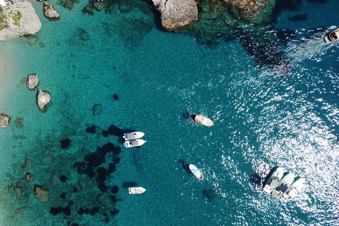Capri Positano and Amalfi Ischia Private Boat Tour from Sorrento - Grotta Verde for the swim and the clearest water moments