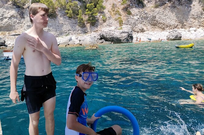 Capri Premium Private Boat Tour + City Visit - Punta Ventroso, Mermaid’s Rock, and the fun part of the day