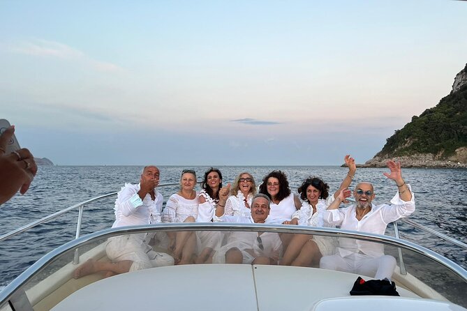 Capri Premium Private Boat Tour + City Visit - Malaparte Villa, Grotta Bianca, Grotta Rossa, and the cliff stories