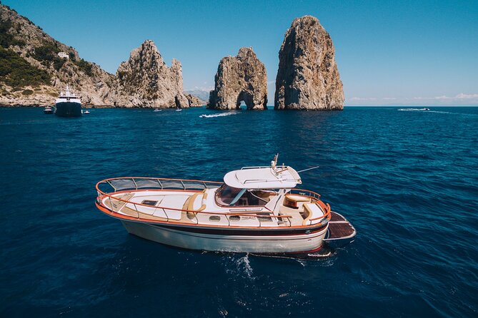 Capri Private Boat Day Tour from Sorrento, Positano or Naples - Marina Grande time: option to explore Capri by foot