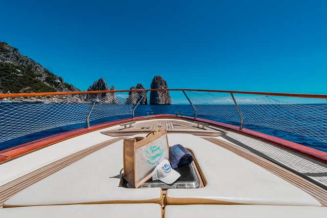 Capri Private Boat Day Tour from Sorrento, Positano or Naples - Onboard comfort: towels, snacks, and what the boat ride really feels like