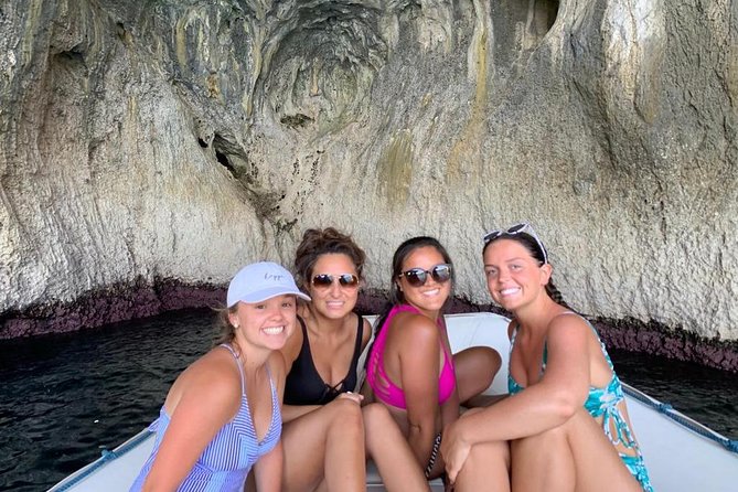Capri Private Boat Tour 6 hours - Villa Jovis: Villa Iovis and Roman ruins above the waterline