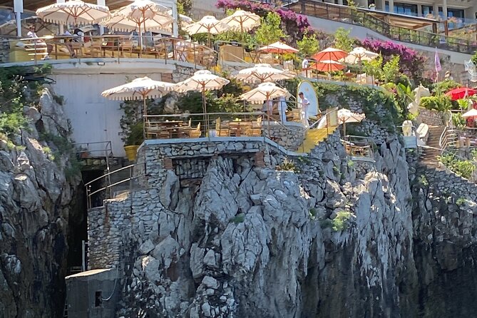 Capri Private Boat Tour from Positano or Praiano - Marina Piccola and the second port: sea stacks and calmer water
