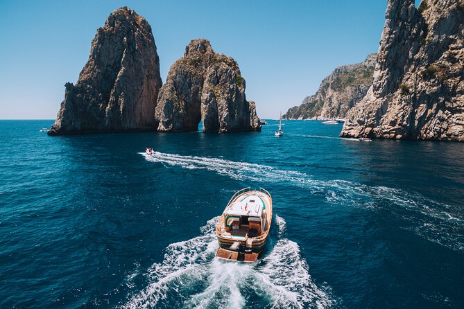 Capri Private Boat Tour from Sorrento, Positano or Naples - Gozzo F.lli Aprea 36 - How the day runs, from pickup to return Prosecco