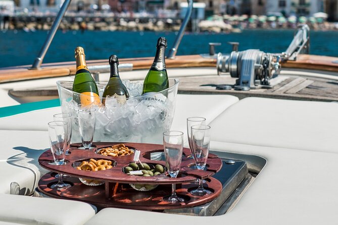 Capri Private Boat Tour from Sorrento, Positano or Naples - Gozzo F.lli Aprea 36 - White Grotto and Marvellous Grotto: classic Capri, best from the water
