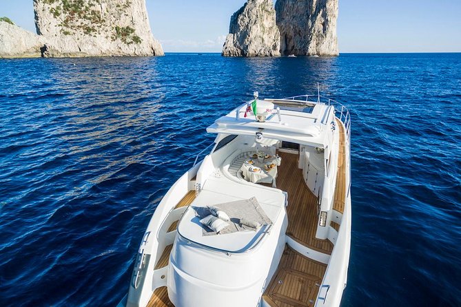 Capri Private Boat Tour from Sorrento, Positano or Naples - Yacht Klase 50 - A private Klase 50 day trip built around Capri’s coastline