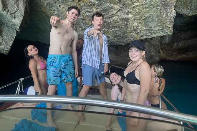 Capri Private Boat Tour from Sorrento - Premium 28ft Boat - White and Green Grotta: the caves you actually look at