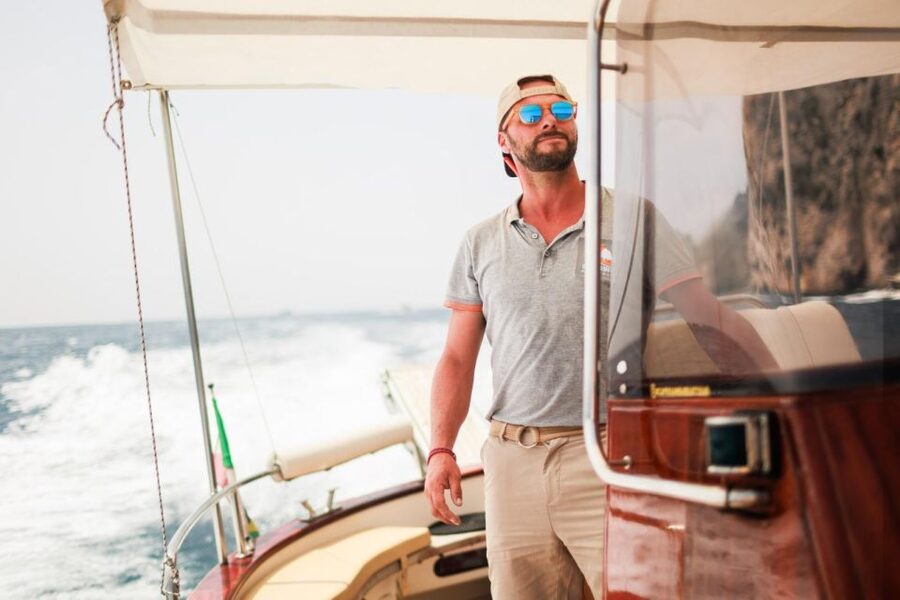 Capri: Private Boat Tour with Skipper - A short speedboat segment, and how to handle possible choppiness