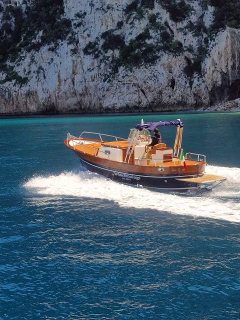 Capri: private boat tour with visit to the caves - Blue Grotto option, and what extra ticket changes