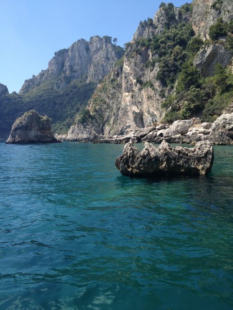 Capri Private Full-Day Boat Tour from Sorrento - From Sorrento Marina Piccola to Capri, with Vesuvius behind you