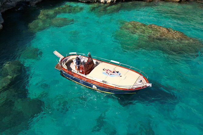 Capri Samba Boat Tour, Sail in Style by Boat. - Grotta Verde swim time: 45 minutes in the green cave