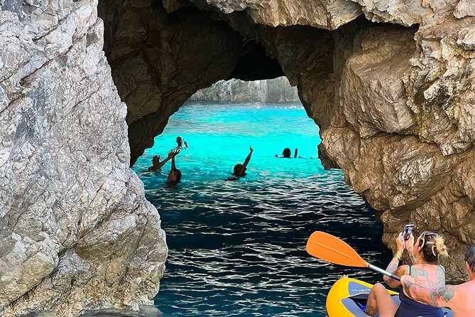 Capri Secret Corners by Private Boat with Local Skipper - Beach Openers: Spiaggia Marina Grande and Bagni di Tiberio