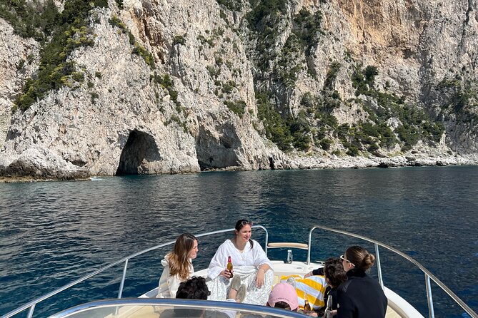 Capri Secret Corners Semi-Private Boat Tour with Local Captain - Grotta Albergo dei Marinai, Faraglioni selfies, and Villa Malaparte