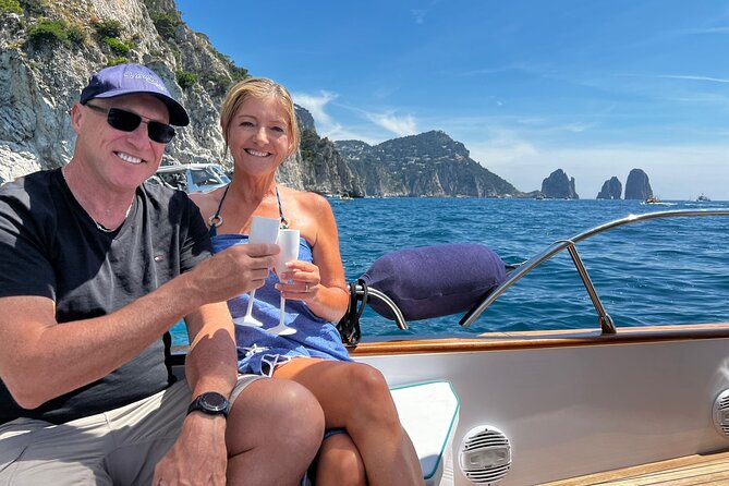 Capri Semi-Private Boat Tour and City Visit from Sorrento - The Boat Comfort You Actually Notice Up Front