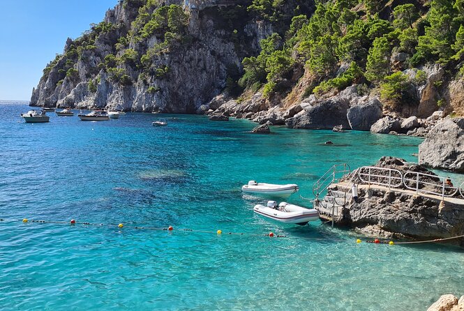 Capri Small-Group Boat Day Tour from Sorrento - The cave-and-swim route: from Regina Giovanna to Tiberius