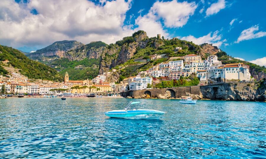 Castellammare or Sorrento: Positano and Amalfi Mini Cruise - Amalfi Free Time: Cathedral Area, Limoncello Shopping, Waterfront Snacks