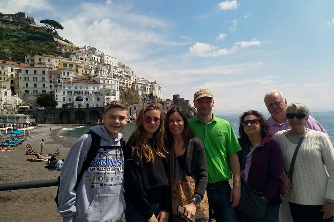 COASTAL SHARING TOUR [english driver available] - POSITANO, AMALFI, RAVELLO LUNCH - Lunch that is included, and how to make it work with the schedule