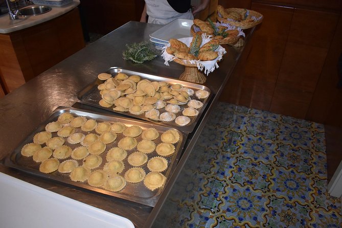 Cooking Class & Guided Farm Tour On The Hills Of Sorrento - The patio meal: family-style eating with what you cooked