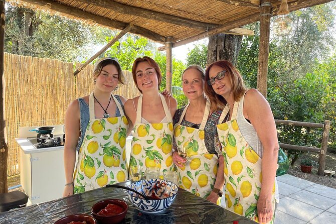 Cooking class in Sorrento - Drinks included: wine, soda, and the limoncello finish