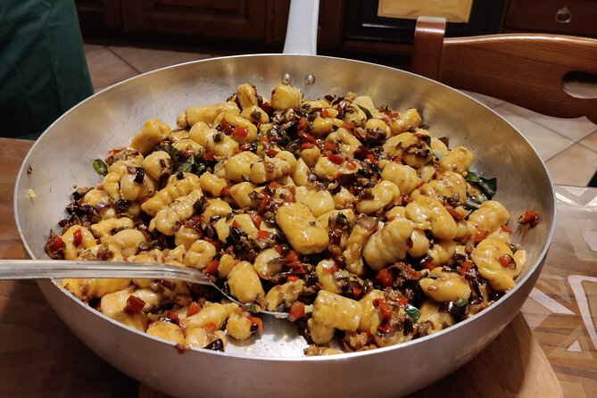 Cooking experience in Minori with a view of the Amalfi Coast - Wine, coffee, and the meal that turns into an evening