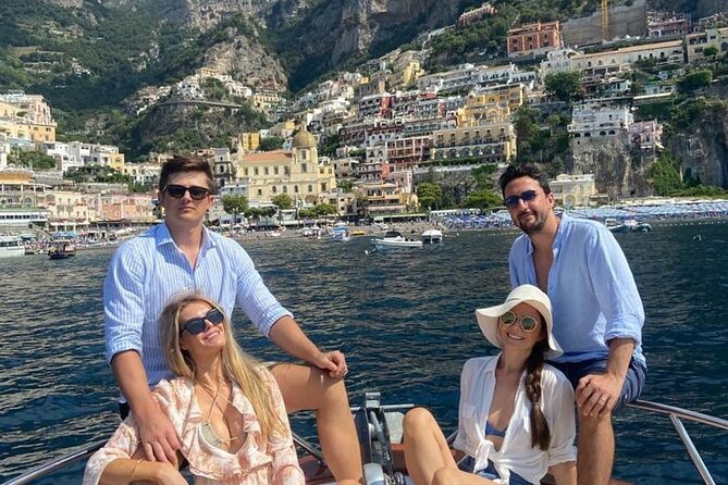 Day on a private boat on the Amalfi Coast - Bagni Regina Giovanna: The Queen’s Pool and the Natural Arch Swim