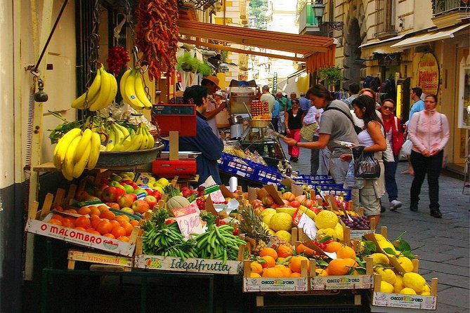 Daytrip from Naples port to Pompei, Sorrento & Positano - Positano: steep streets, pastel houses, and photo math