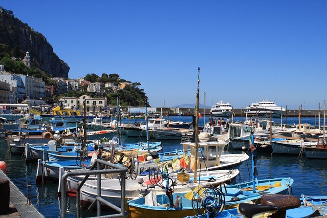 Discover Capri from Sorrento | Semi-Private Day Tour - Anacapri with an open-top taxi: views first, then Gardens of Augustus