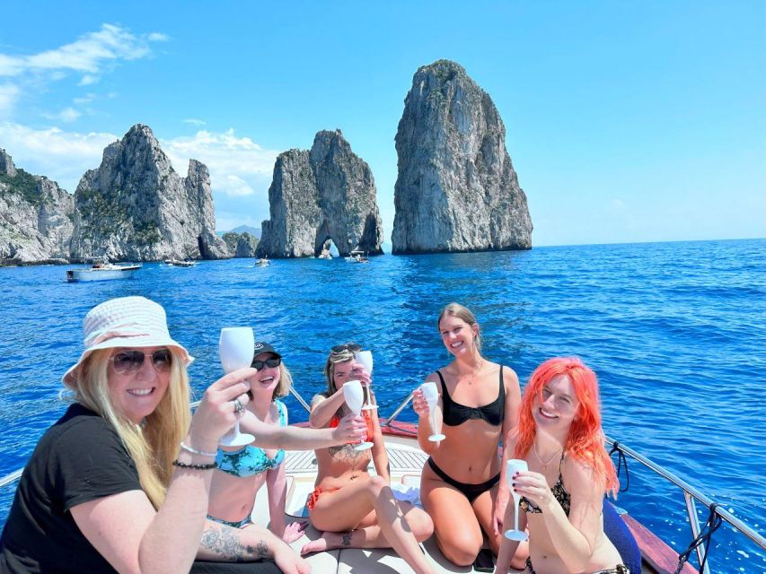 Discover Capri's Hidden Gems: Group Tour Boat Experience - What to pack for a Capri sea day with real walking