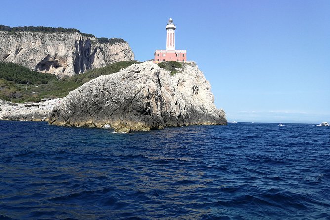 Discovery Capri Island by Boat from Capri - Natural Arch and the elephant-shaped rock detail