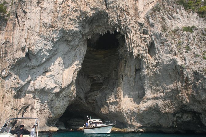 Discovery Capri Island by Boat from Capri - Green Grotto: colored water and the reason people get excited
