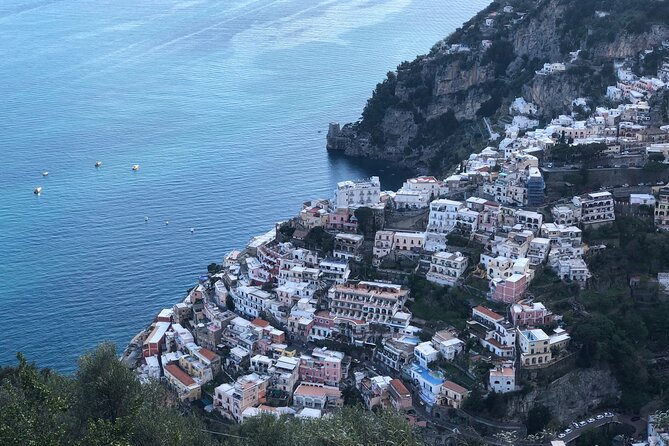 Exclusive Private Tour: Explore Pompeii and the Amalfi Coast - Sorrento: cliff-town charm, narrow lanes, and Mt. Vesuvius in the background