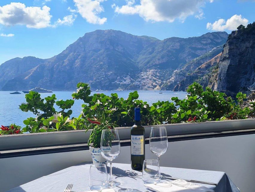 From Amalfi: 7H Amalfi Coast - Group Tour by boat - Fjord of Furore and Conca dei Marini: the coast as a dramatic backdrop