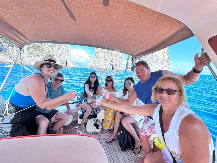 from Amalfi: Capri Boat Tour with Blue Grotto - Faraglioni and Arco Naturale: the photo stops that actually earn their time