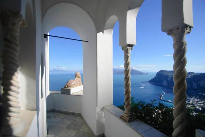 From Amalfi Coast: Capri & Anacapri guided tour by sea & by land - Capri island cruise: Faraglioni by sea, with live commentary