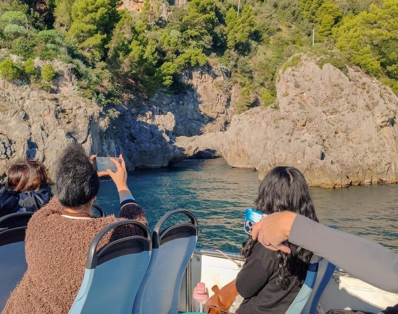 From Amalfi: Coast & Furore Fjord Boat Tour with Swim Break - Furore Fjord: The Star Sight From Sea Level